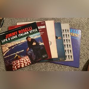 Jimmy Roselli Vinyl Record Bundle